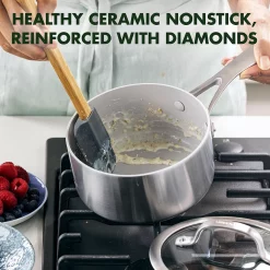 GreenPan Venice Pro 1.5-qt. Saucepan -Cheap Home Decor Store 3813329 ALT2
