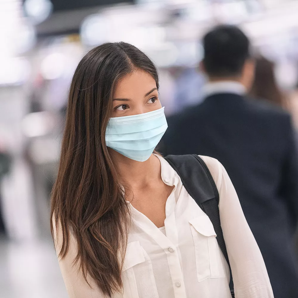 Planet Earth Eyewear 3-Ply Disposable Face Mask 10-Pack 2 Planet Earth Eyewear 3-Ply Disposable Face Mask 10-Pack - Image 2