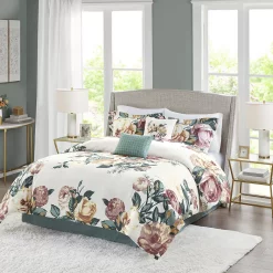 Madison Park Fleetwood 6-piece Comforter Set with Coordinating Pillows -Cheap Home Decor Store 4660736 ALT5