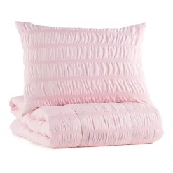 The Big One Kids™ Seersucker Stripe Reversible Comforter Set with Shams -Cheap Home Decor Store 4788887 ALT