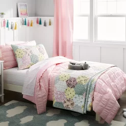 The Big One Kids™ Seersucker Stripe Reversible Comforter Set with Shams -Cheap Home Decor Store 4788887 ALT4