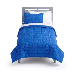 The Big One Kids™ Seersucker Stripe Reversible Comforter Set with Shams