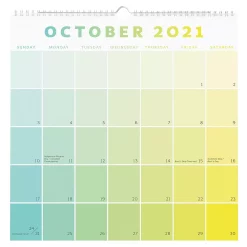 Paper Source 17M Paint Chip Calendar -Cheap Home Decor Store 5159551 ALT2