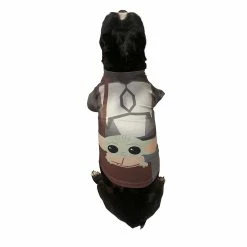 Star Wars Lucas Mandalorian with Child Pet Tee