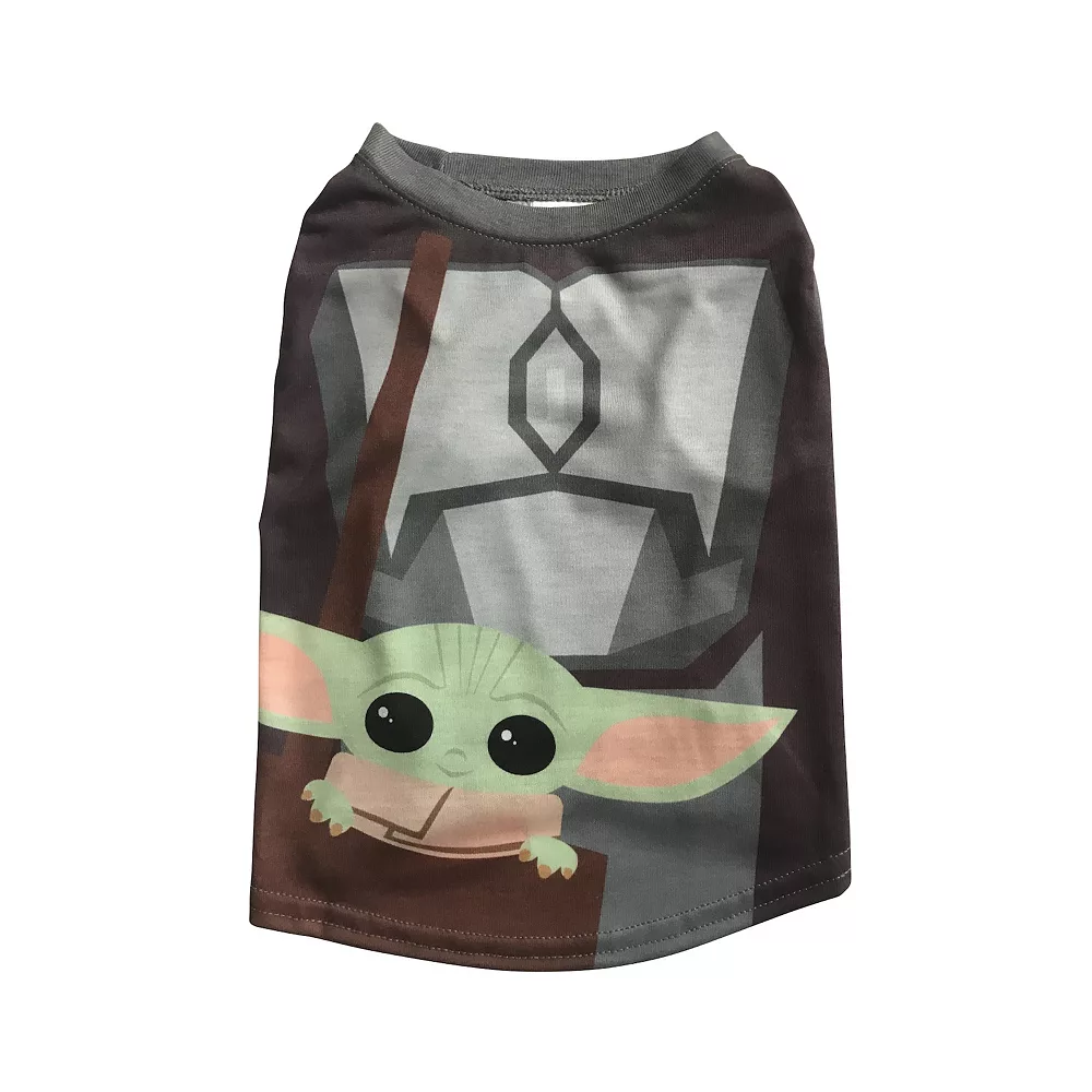 Star Wars Lucas Mandalorian with Child Pet Tee 2 Star Wars Lucas Mandalorian with Child Pet Tee - Image 2