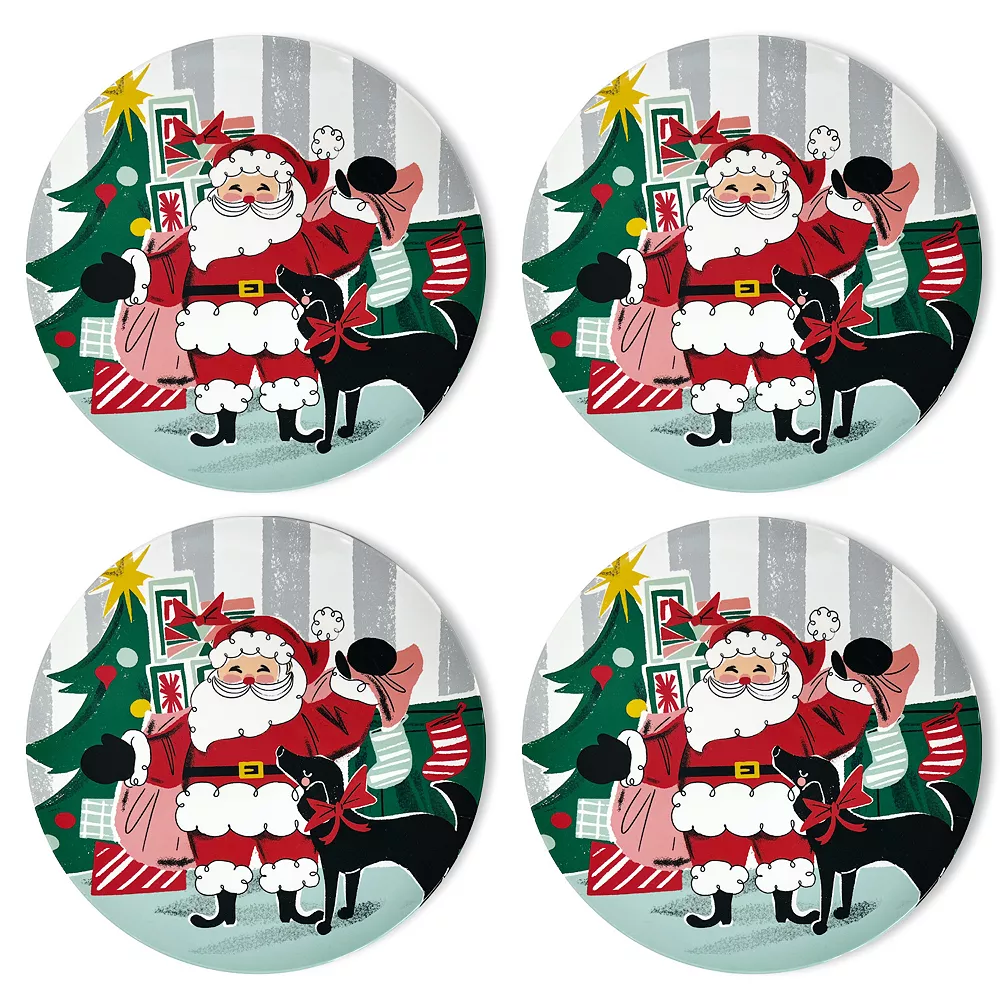 St. Nicholas Square® Merry Merry 4-pc. Dinner Plate Set 1 St. Nicholas Square® Merry Merry 4-pc. Dinner Plate Set