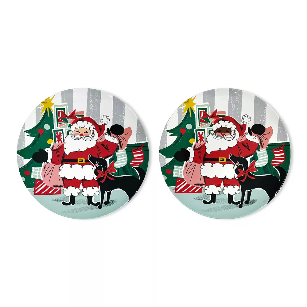 St. Nicholas Square® Merry Merry 4-pc. Dinner Plate Set 4 St. Nicholas Square® Merry Merry 4-pc. Dinner Plate Set - Image 4