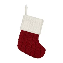 St. Nicholas Square® Mini Monogram Christmas Stocking -Cheap Home Decor Store 5674924 Blank