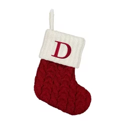 St. Nicholas Square® Mini Monogram Christmas Stocking -Cheap Home Decor Store 5674924 D