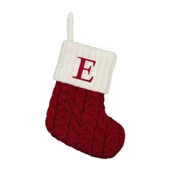 St. Nicholas Square® Mini Monogram Christmas Stocking -Cheap Home Decor Store 5674924 E