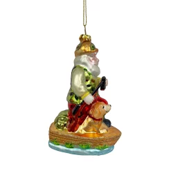St. Nicholas Square® Fishing Santa Christmas Ornament -Cheap Home Decor Store 5754539 ALT2