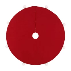 St. Nicholas Square® Red Tree Skirt -Cheap Home Decor Store 5755415 ALT2