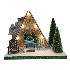 Cheap Home Decor Store 7 St. Nicholas Square® LED Paper House Decor