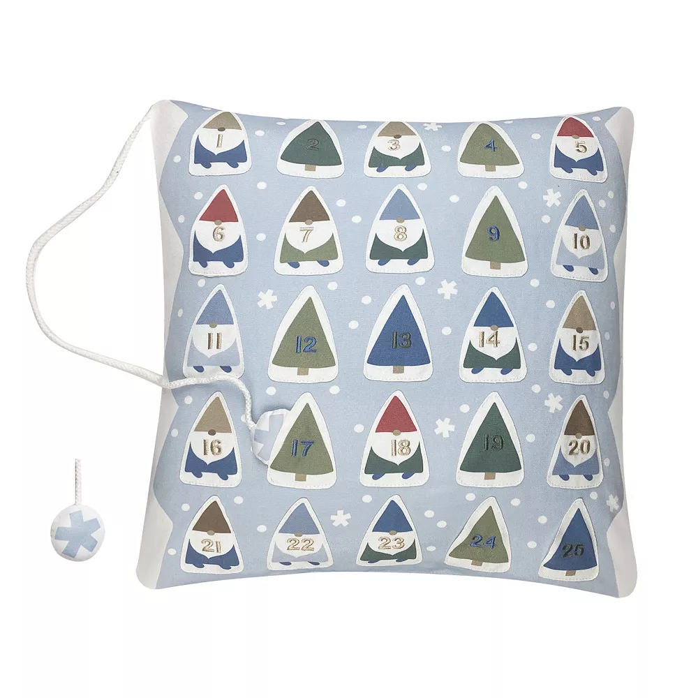 St. Nicholas Square® Gnome Advent Throw Pillow 1 St. Nicholas Square® Gnome Advent Throw Pillow