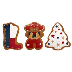 St. Nicholas Square® Texas Cookie 3-pack Throw Pillow Set