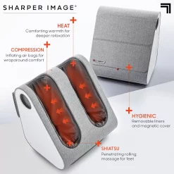 Sharper Image Shiatsu Foot and Calf Massager 14 Sharper Image Shiatsu Foot and Calf Massager -Cheap Home Decor Store 5839140 ALT3