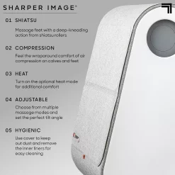 Sharper Image Shiatsu Foot and Calf Massager 15 Sharper Image Shiatsu Foot and Calf Massager -Cheap Home Decor Store 5839140 ALT4