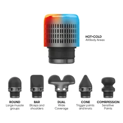 Sharper Image PowerBoost Pro Hot & Cold Massager -Cheap Home Decor Store 5839143 ALT7