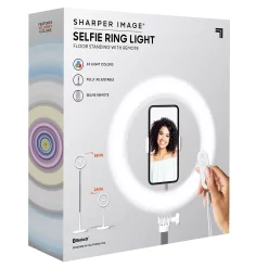 Sharper Image Social Star Selfie Light Stand with Remote