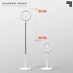 Sharper Image Social Star Selfie Light Stand with Remote -Cheap Home Decor Store 5896075 ALT3