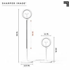 Sharper Image Social Star Selfie Light Stand with Remote -Cheap Home Decor Store 5896075 ALT7
