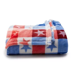 The Big One® Oversized Supersoft Plush Throw -Cheap Home Decor Store 6150604 Star Buff Check